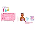 Lalka Barbie Opiekunka Zestaw Usypianie maluszka