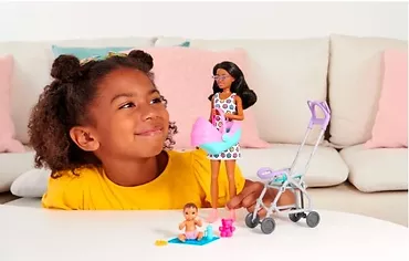 Lalka Barbie Skipper Klub Opiekunek