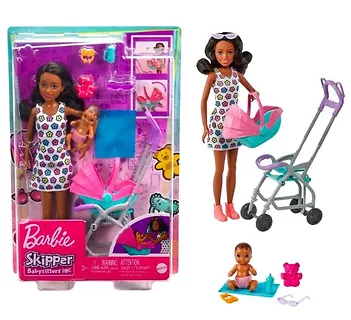 Lalka Barbie Skipper Klub Opiekunek