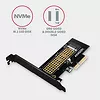 PCEM2-N Adapter wewnetrzny PCIe x4, 1x M.2 NVMe M-key slot, SP & LP