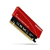 PCEM2-S Adapter wewnętrzny PCIe x16, 1x M.2 NVMe M-key slot aluminiowa osłona