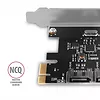 PCES-SA2N Kontroler PCIe 2x wewnętrzny port SATA 6G, ASM1061, SP & LP