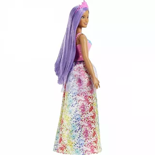 Lalka Barbie Dreamtopia fioletowe włosy
