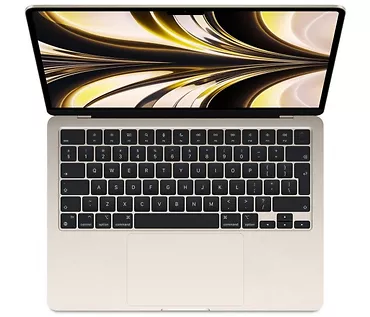 MacBook Air 13,6 cali: M2 8/8, 16GB, 256GB - Księzycowa poświata - MLY13ZE/A/R1