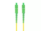 Patchcord światłowodowy SM SC/APC-SC/APC SIMPLEX 3.0MM LSZH G657A1 3m żółty