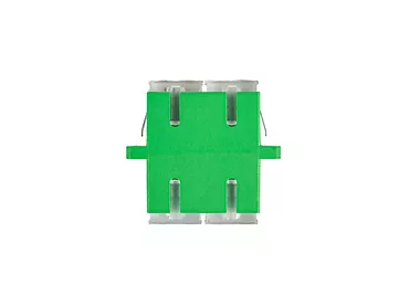 Adapter światłowodowy SM SC/APC duplex zaślepka przezroczysta 20 sztuk