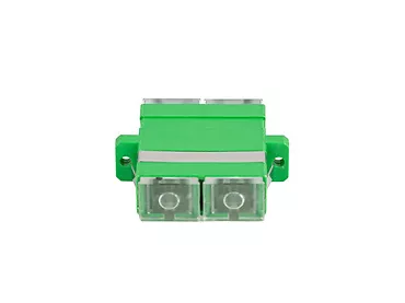 Adapter światłowodowy SM SC/APC duplex zaślepka przezroczysta 20 sztuk