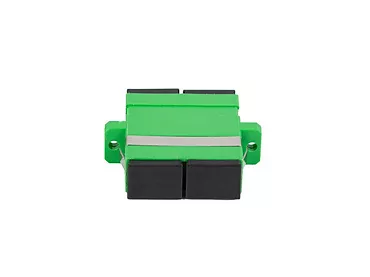 Adapter światłowodowy SM SC/APC duplex zaślepka czarna 20 sztuk