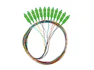 Pigtail SM SC/APC Easy Strip 9/125 G657A1 12X2M multikolor