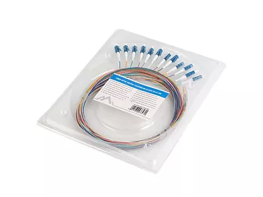 Pigtail SM LC/UPC Semi Tight 9/125 G657A1 12X2M multikolor