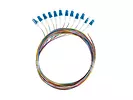 Pigtail SM LC/UPC Semi Tight 9/125 G657A1 12X2M multikolor