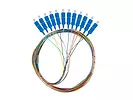 Pigtail SM SC/UPC Semi Tight 9/125 G657A1 12X2M multikolor