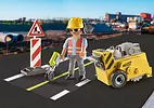 Zestaw City Action 71185 Pracownik budowlany z frezarką