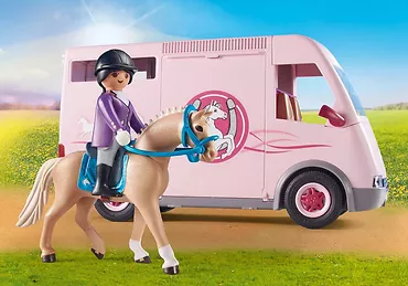 Zestaw Country 71237 Transporter koni