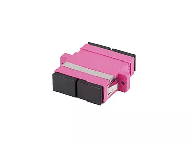Adapter światłowodowy MM SC/UPC duplex OM4