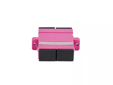 Adapter światłowodowy MM SC/UPC duplex OM4