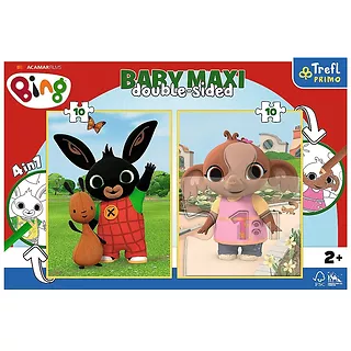 Układanka Baby MAXI 2x10 elementów Królik Bing