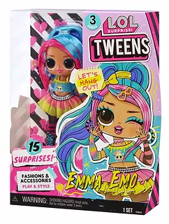 Lalka L.O.L. Surprise Tweens S3, Emma Emo