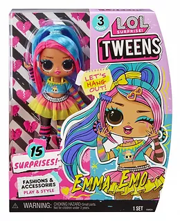 Lalka L.O.L. Surprise Tweens S3, Emma Emo