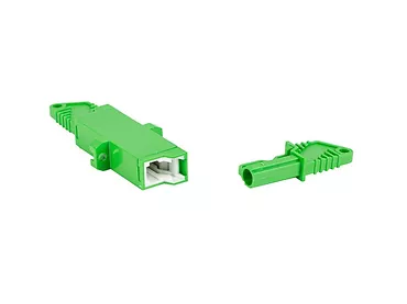 Adapter światłowodowy SM E2000/APC simplex