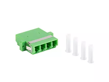 Adapter światłowodowy SM LC/APC QUAD