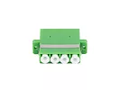 Adapter światłowodowy SM LC/APC QUAD