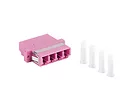 Adapter światłowodowy MM LC/UPC QUAD OM4