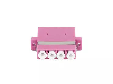 Adapter światłowodowy MM LC/UPC QUAD OM4