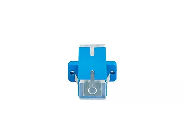 Adapter światłowodowy SM SC/UPC simplex zaślepka przezroczysta 25 sztuk