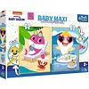 Układanka Baby MAXI 2x10 elementów Wesoły dzień rekina, Baby Shark