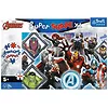Puzzle 104 elementy XL Super Shape Twoi ulubieni Avengersi