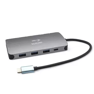 Przenośna stacja dokująca USB-C  10-in-1 HDMI PD 100W