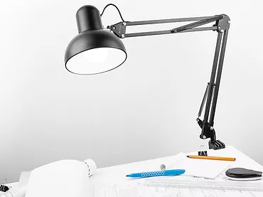 Lampka biurkowa kreślarska metalowa Artista