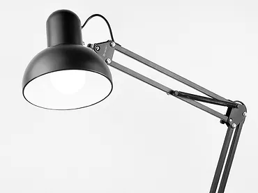 Lampka biurkowa kreślarska metalowa Artista