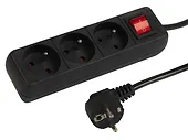 Przedłużacz PR-370WSP 3m 3Gu 3x1,5 czarny