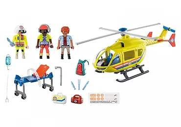 Zestaw City Life 71203 Helikopter ratunkowy