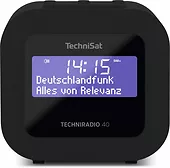 Radiobudzik Techniradio 40 DAB+/FM czarny
