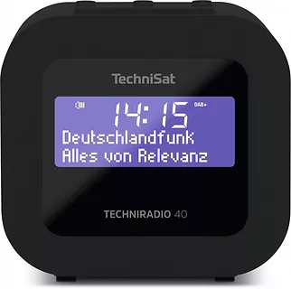 Radiobudzik Techniradio 40 DAB+/FM czarny