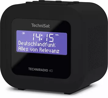Radiobudzik Techniradio 40 DAB+/FM czarny