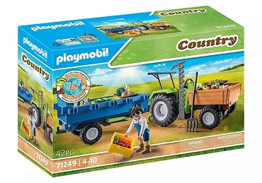 Zestaw Country 71249 Traktor z przyczepą