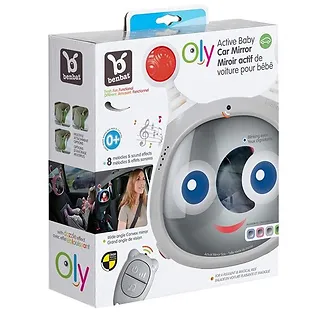 Lusterko aktywne do samochodu Oly - szary