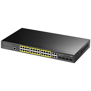 Przełącznik GS2028PS4-300W 24GE PoE+ 300W 4SFP