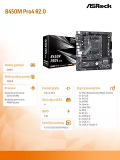ASRock B450M Pro4 R2.0