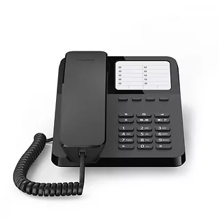 Gigaset Telefon przewodowy DESK400 Czarny