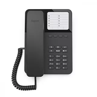 Gigaset Telefon przewodowy DESK400 Czarny