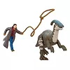 Zestaw figurek Jurassic World Człowiek + dinozaur, Parazaurolof