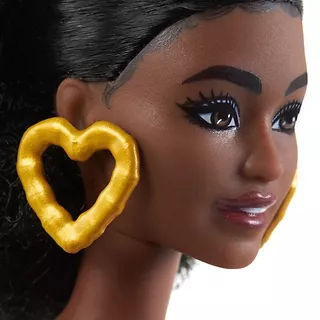 Lalka Barbie Fashionistas Strój retro w kwiaty