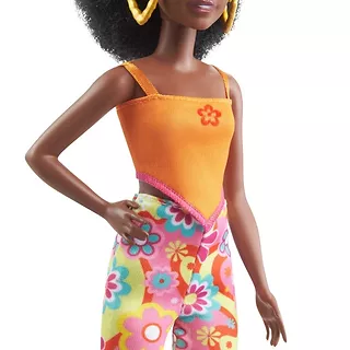 Lalka Barbie Fashionistas Strój retro w kwiaty