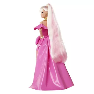 Barbie Extra Fancy różowy strój + piesek pudelek