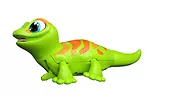 Maskotka interaktywna AniMagic Lets go Gecko Gekon zielony